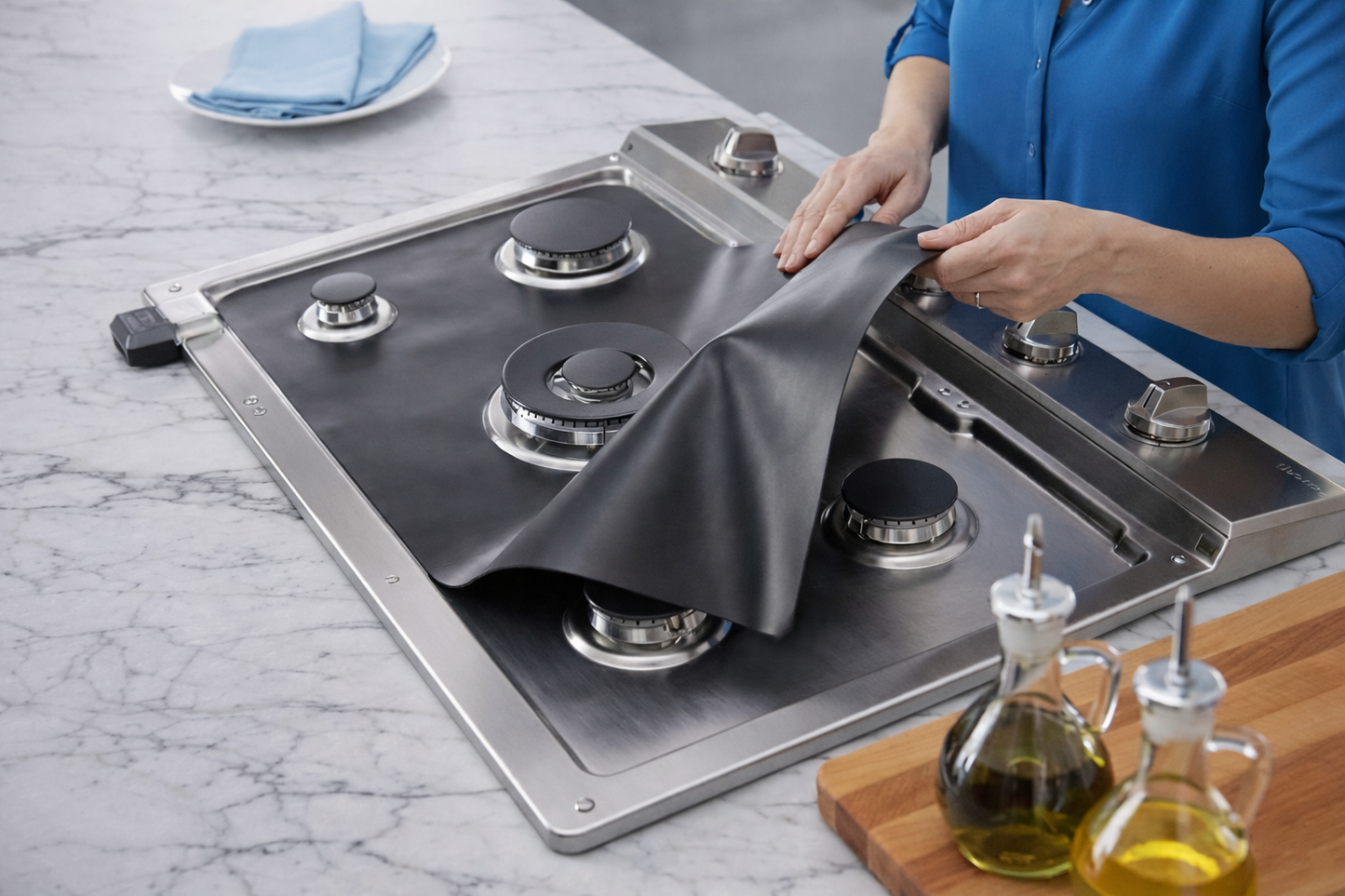 American Range StoveGuard Grip | Silicone Stove Protector #748