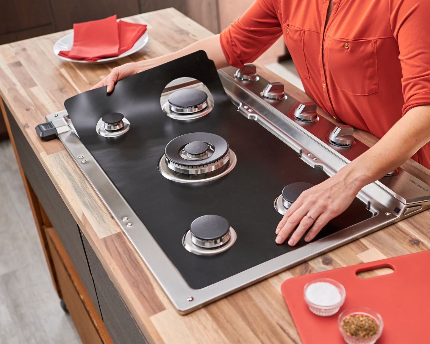 American Range StoveGuard Grip | Silicone Stove Protector #748