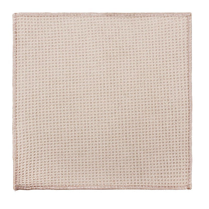 Recycled Honeycomb Dish Cloths w/ Mesh Scrub for Kitchen, 3-Pack Towels, Fossil by The Everplush Company
